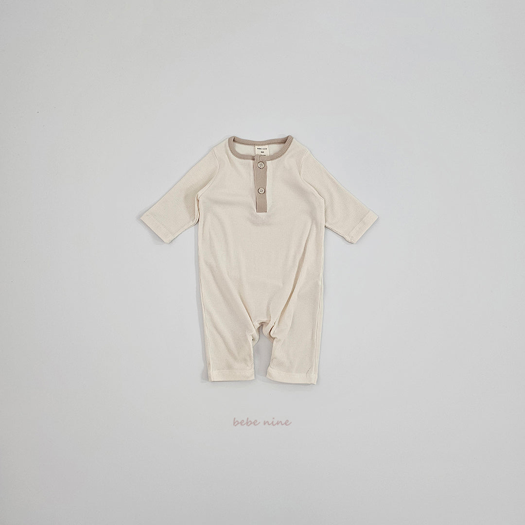 韓國童裝 25秋| BN25304 LYON RIBBED SUIT