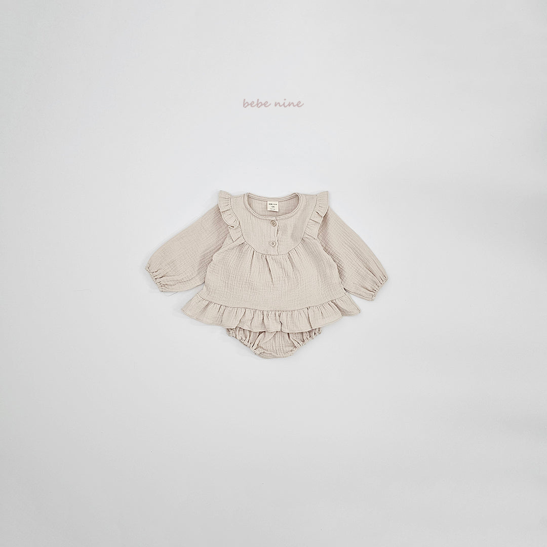 韓國童裝 26春 | BN14 Bona Bloomer Set (65~90cm)