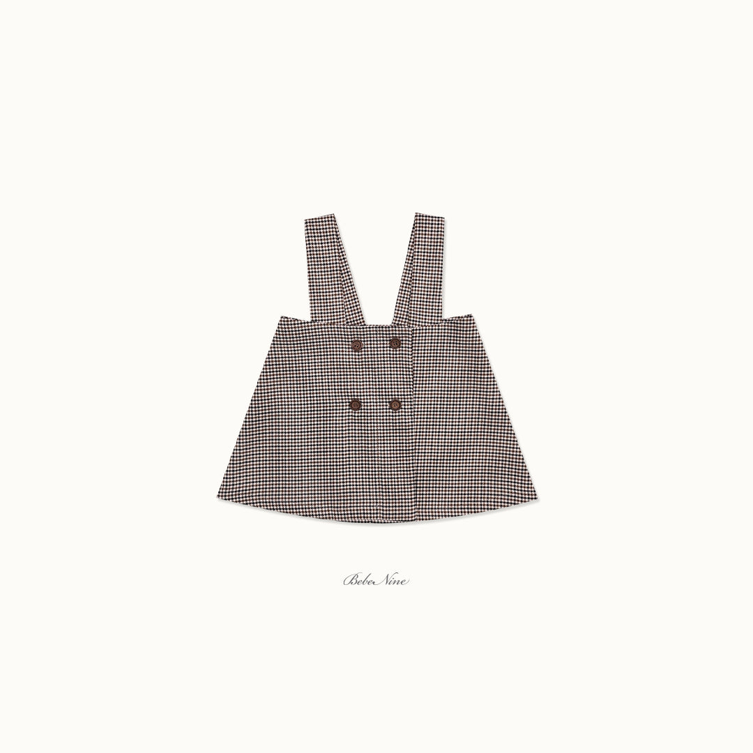 韓國童裝 26秋| BN04 Lua Tweed Dress 連身裙 (75-115)