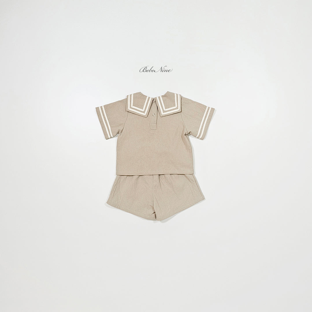 韓國童裝 26夏| BN02 Lia Marine Set 莉亞海軍風套裝