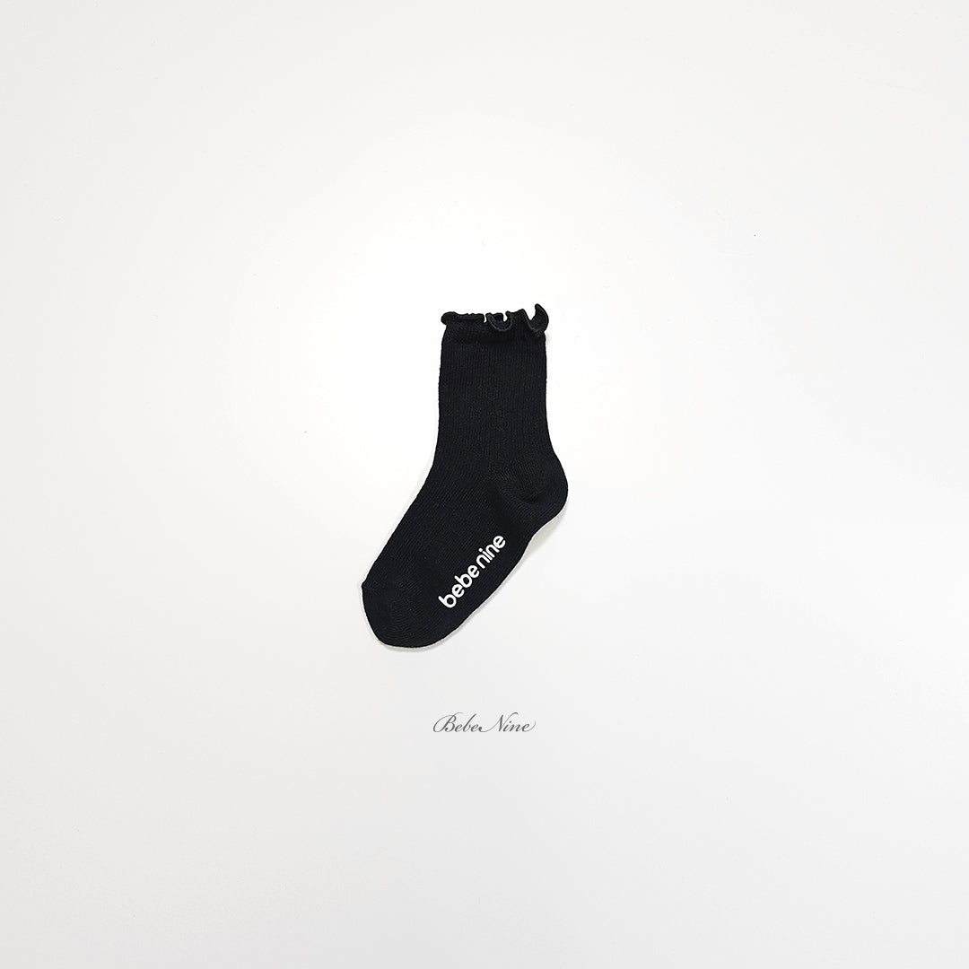 韓國童裝 26秋| BN64 Nine Frill Knee Socks Set 膝上襪(3雙裝) (S-L)