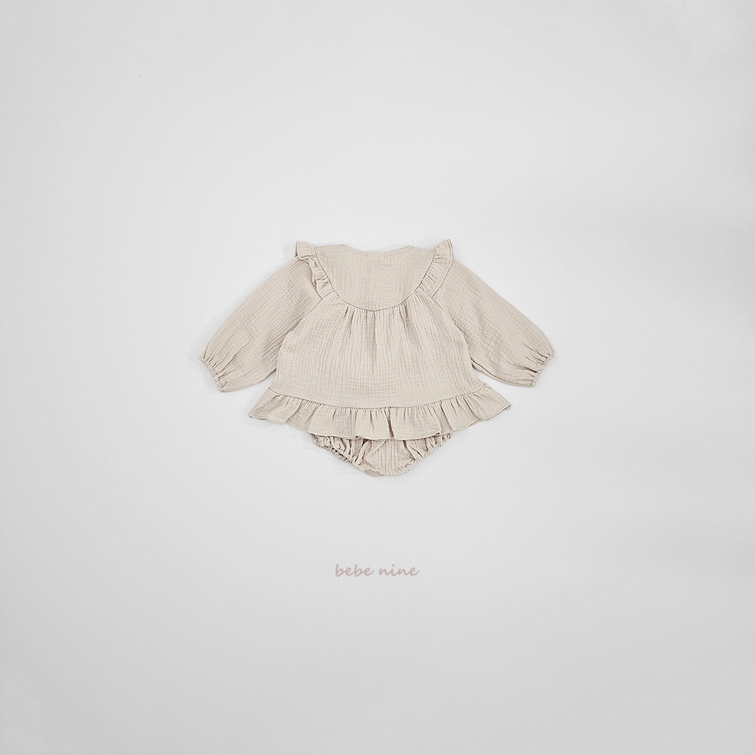 韓國童裝 26春 | BN14 Bona Bloomer Set (65~90cm)