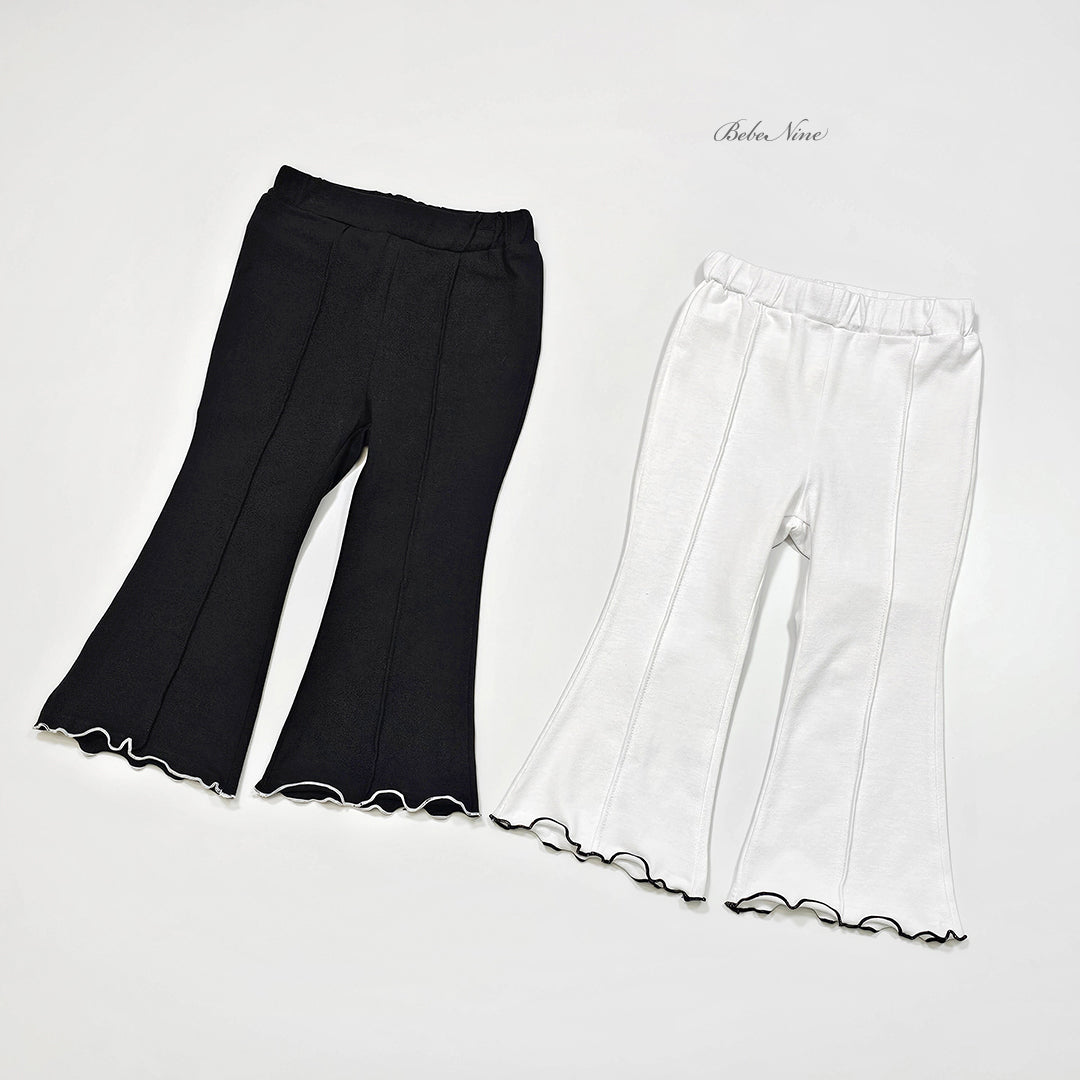 韓國童裝 26夏| BN44 Edge Flared Pants 邊緣喇叭褲