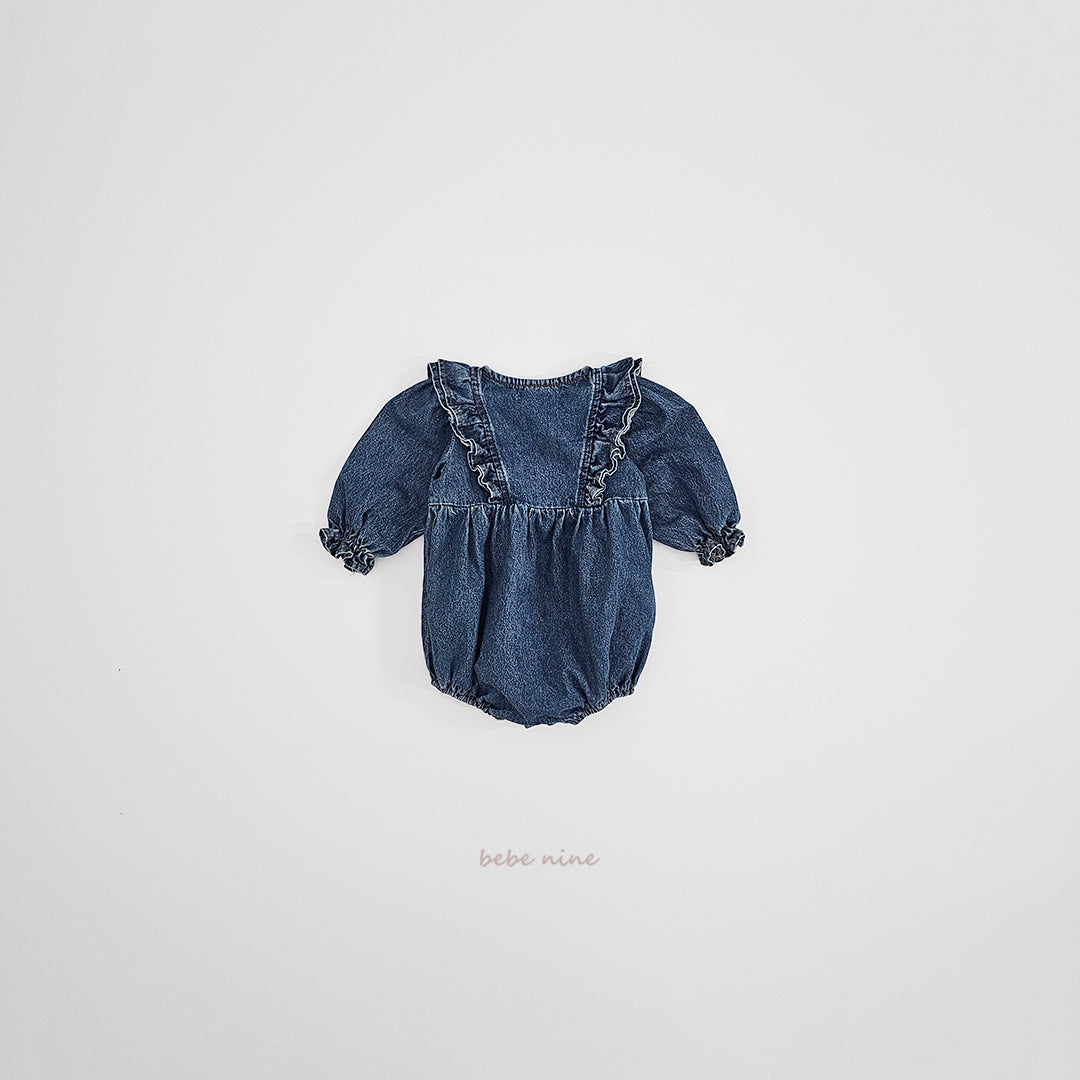 韓國童裝 26春 | BN01 Lara Denim Suit (65~90cm)