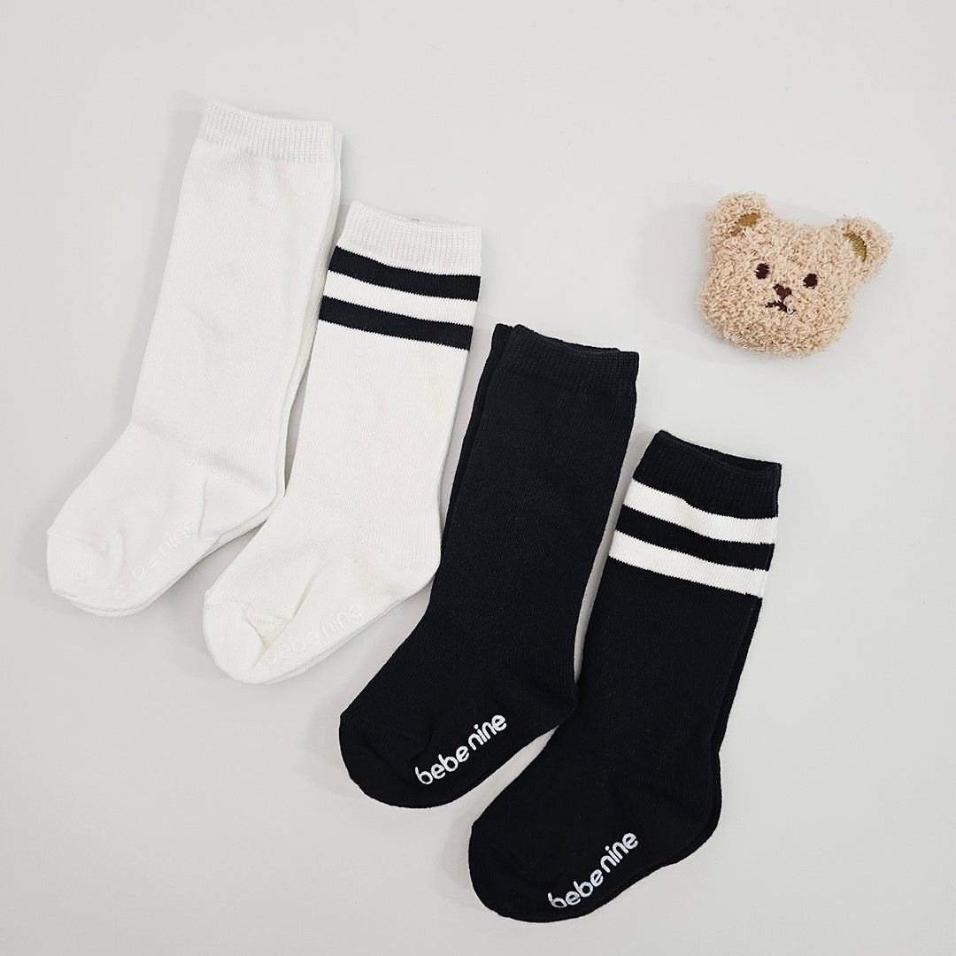 韓國童裝 26秋| BN67 Soft High Soks 襪(4雙裝) (S-L)