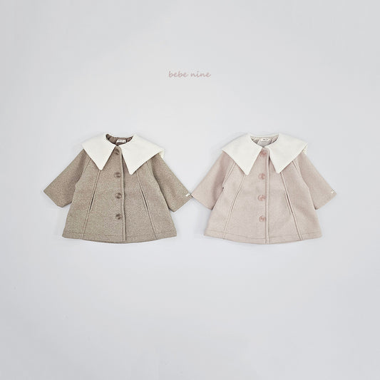 韓國童裝 25秋冬| BN25462 French Winter Coat