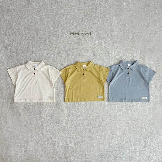 韓國童裝 25夏| BN25272 LUCAS POLO TEE #同品牌4件85折