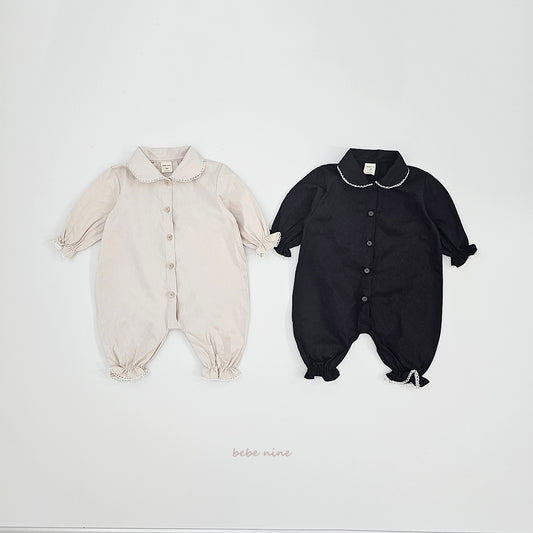 韓國童裝 25秋| BN25303 LAUREN COLLAR SUIT