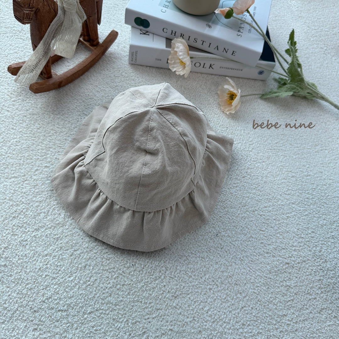 韓國童裝 25夏| BN25201 Linen Bucket Hat #同品牌4件85折
