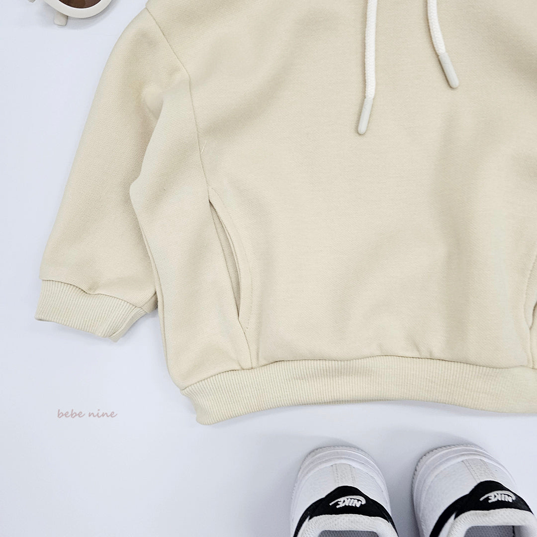 韓國童裝 25秋| BN25345 BILLY HOODED SWEATSHIRT