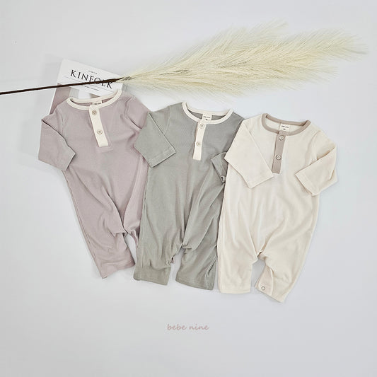 韓國童裝 25秋| BN25304 LYON RIBBED SUIT