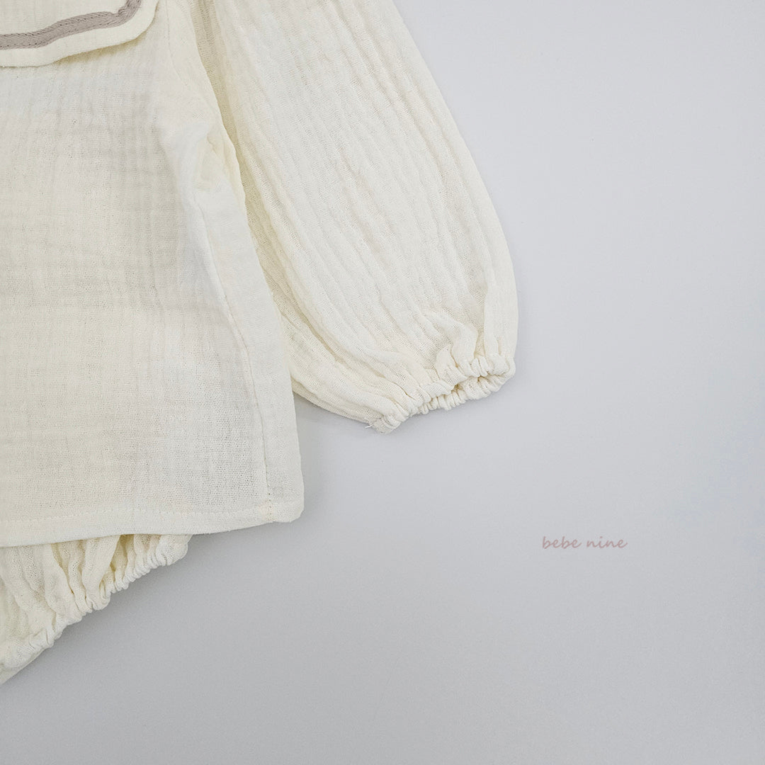 韓國童裝 26春 | BN07 Square Bloomer Set (65~90cm)