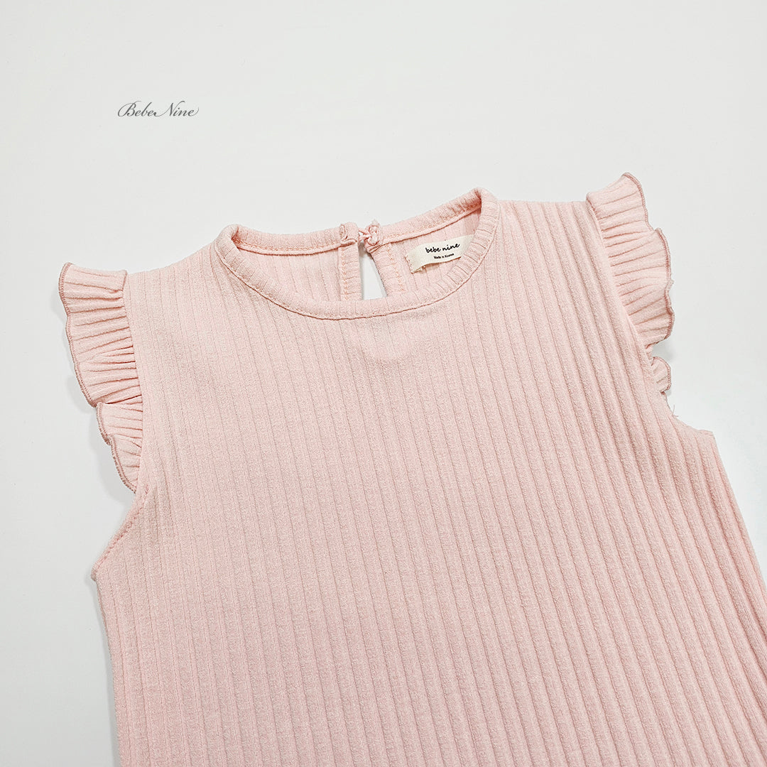 韓國童裝 26夏| BN34 And Summer Frill Tee And 夏日荷葉邊T恤