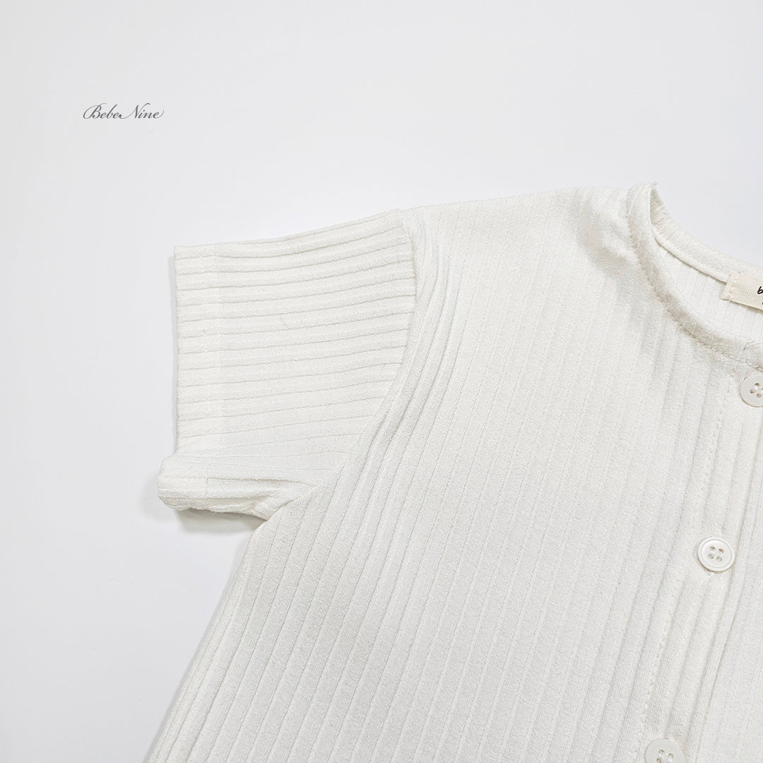 韓國童裝 26夏| BN32 Soft Cardigan Set 柔軟針織外套套裝