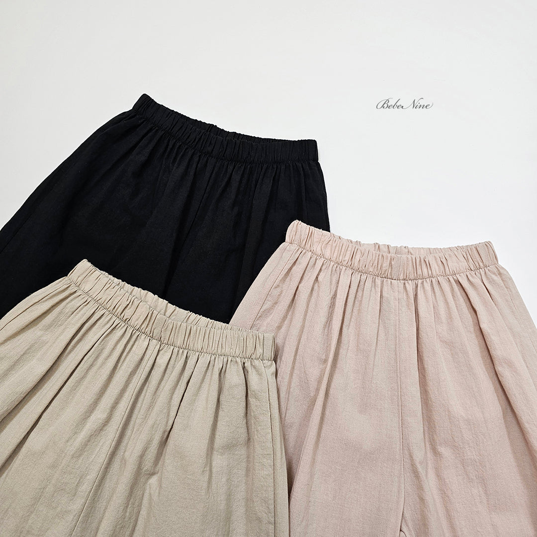韓國童裝 26夏| BN43 Summer Loose Pants 夏日寬鬆長褲