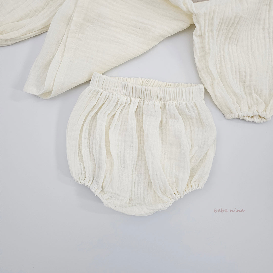 韓國童裝 26春 | BN07 Square Bloomer Set (65~90cm)