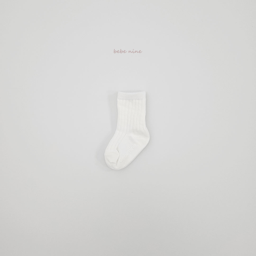 韓國童裝 26秋| BN68 Butter Knee Socks Set 膝上襪(4雙裝) (S-M)