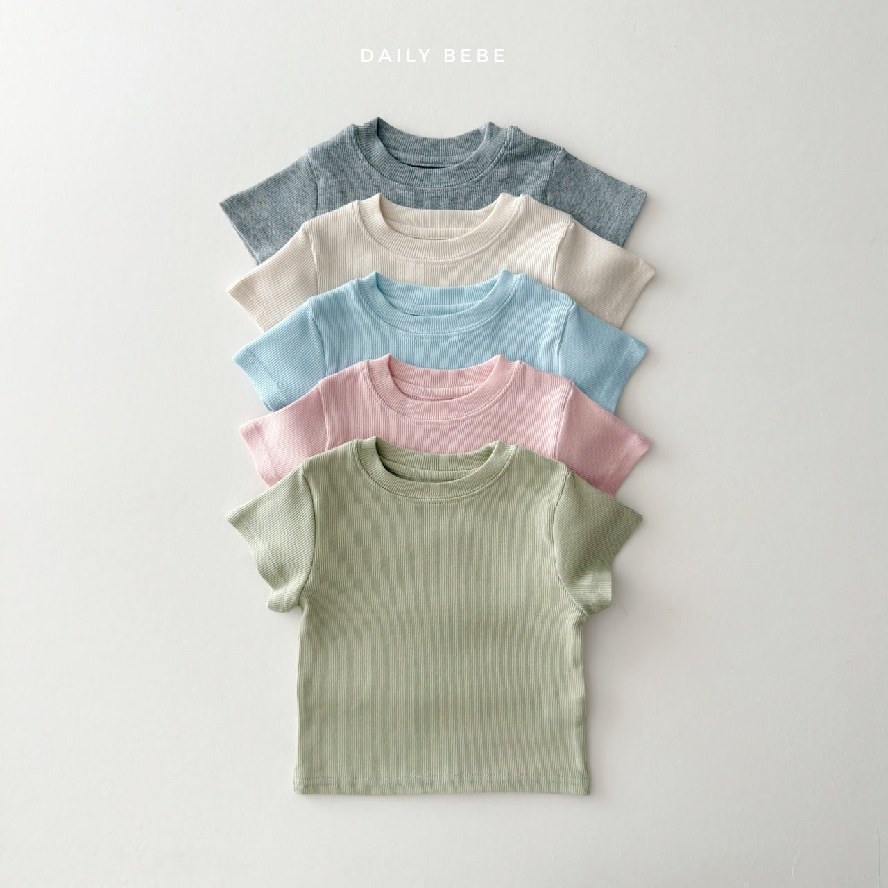 韓國童裝 26夏| DD16 Daily Short Sleeve Tee (75-140cm)