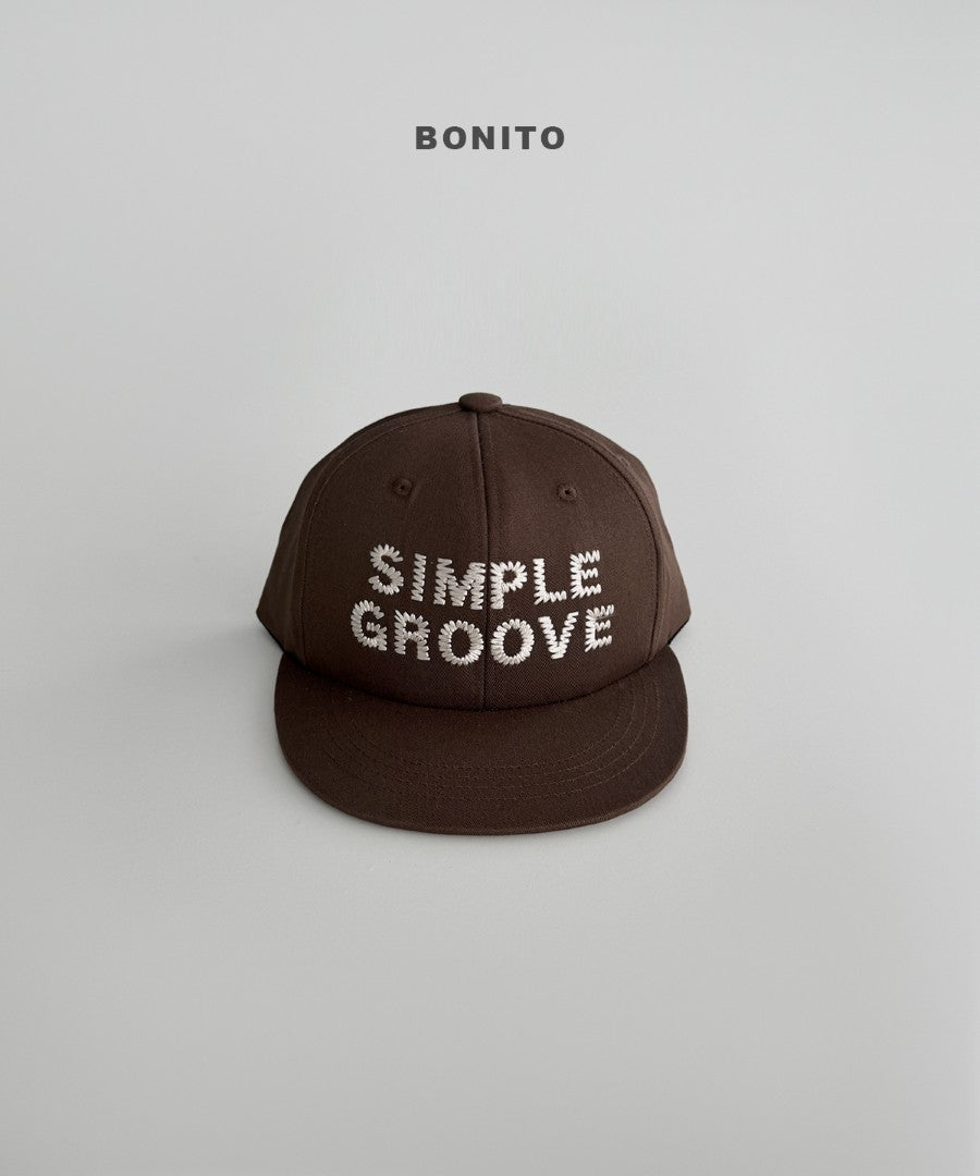 韓國童裝 26秋| BT01 Simple Groove Cap 帽子 (Free Size)