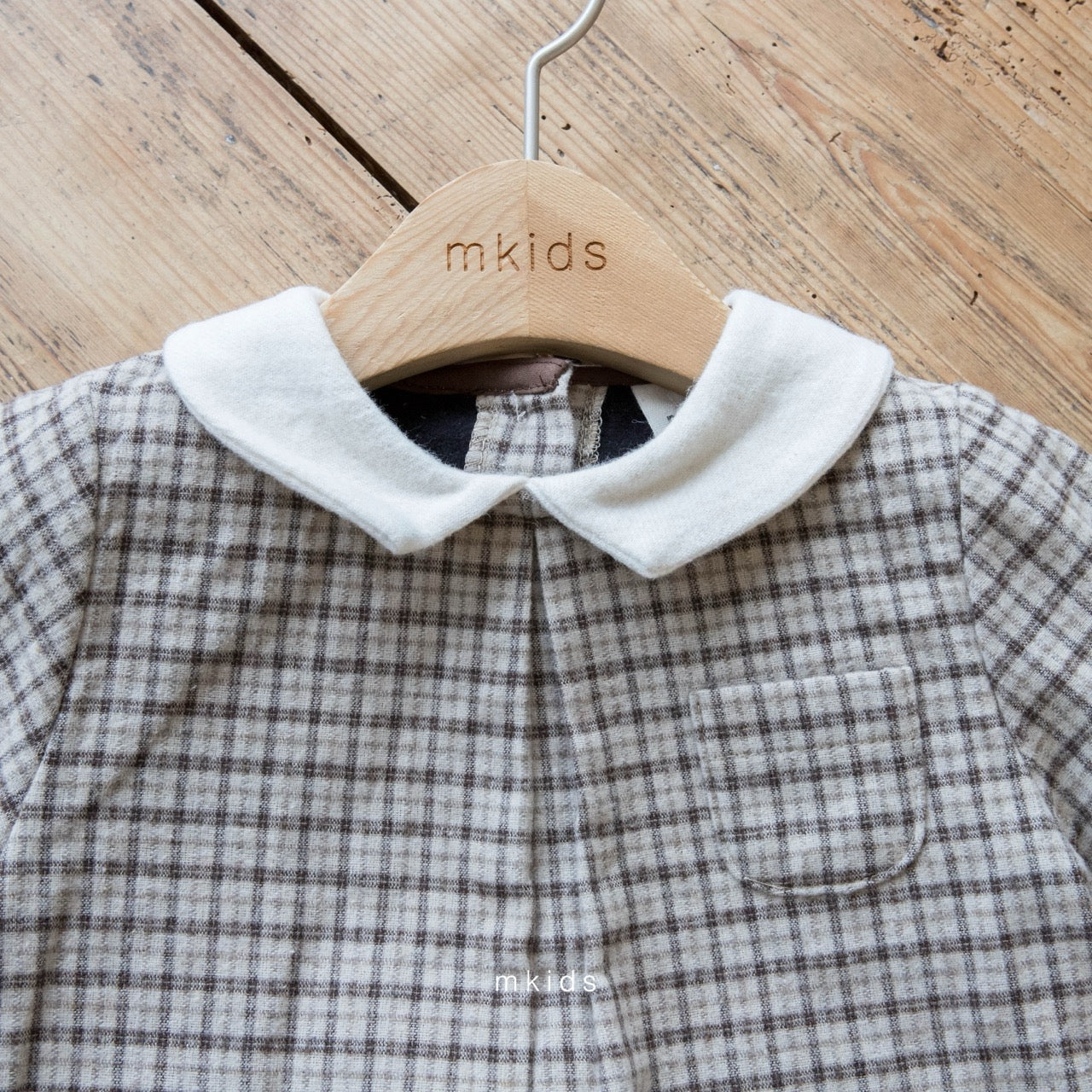 韓國童裝 25秋冬 | MD25456 Check Shirt