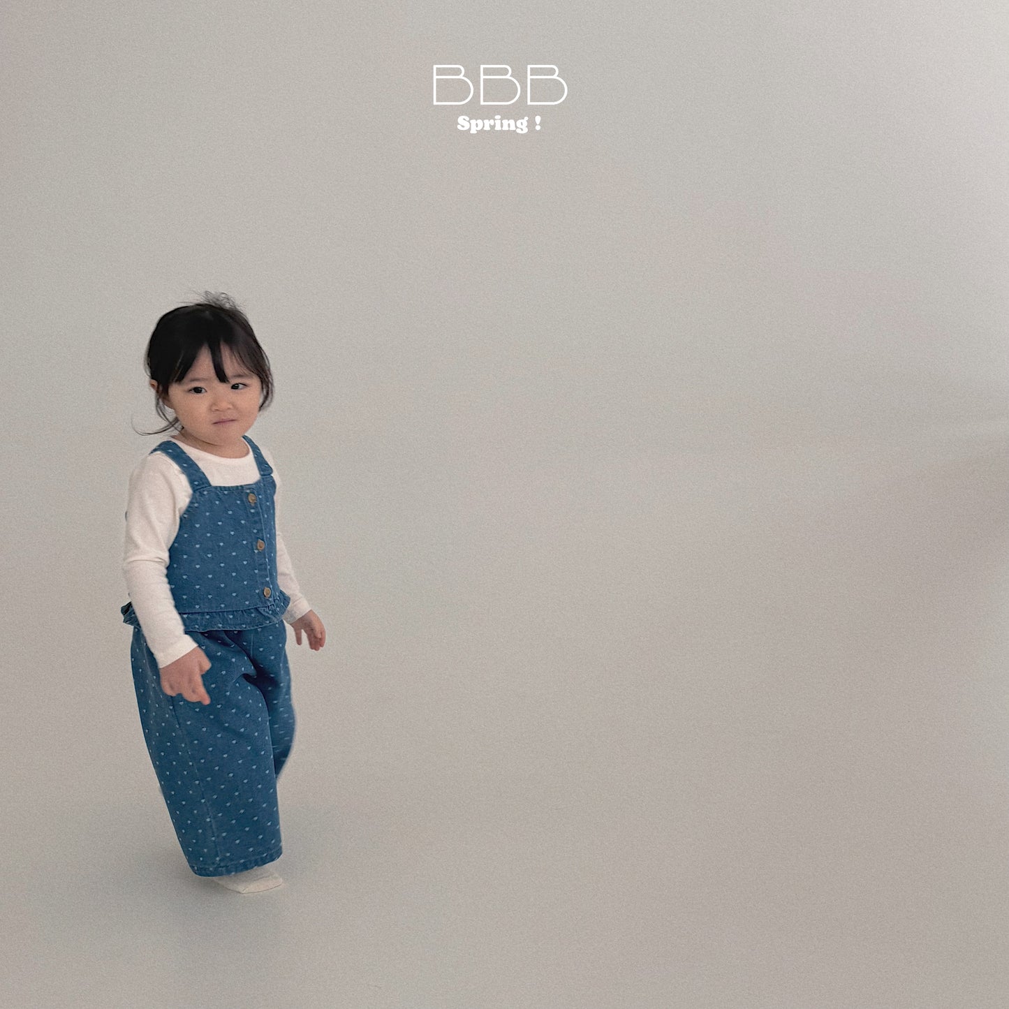 韓國童裝 26春 | BB18 Bebe Heart Vest (70-110cm)