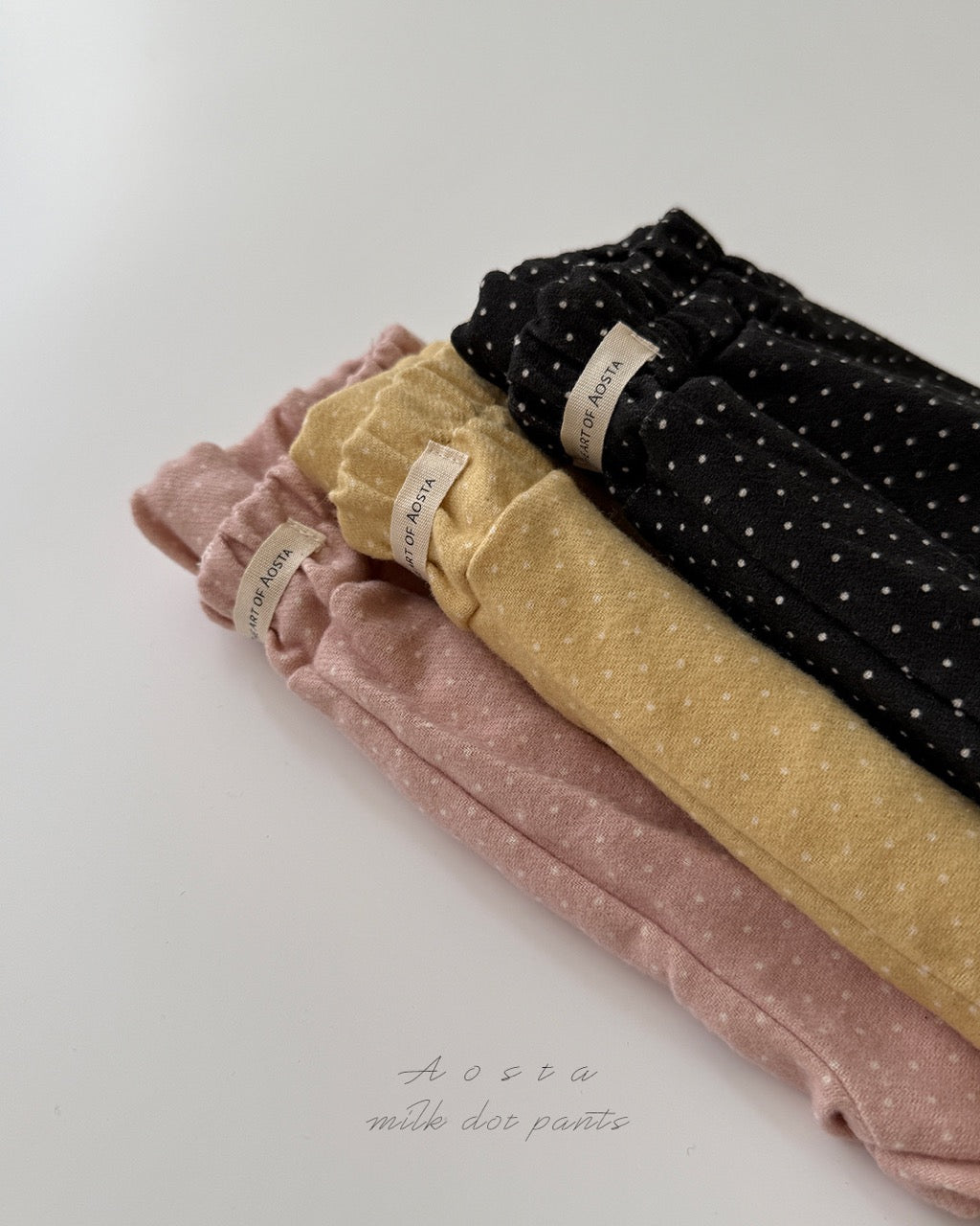 韓國童裝 26秋| AO31 Milk Dot Pants 褲子 (70-110)