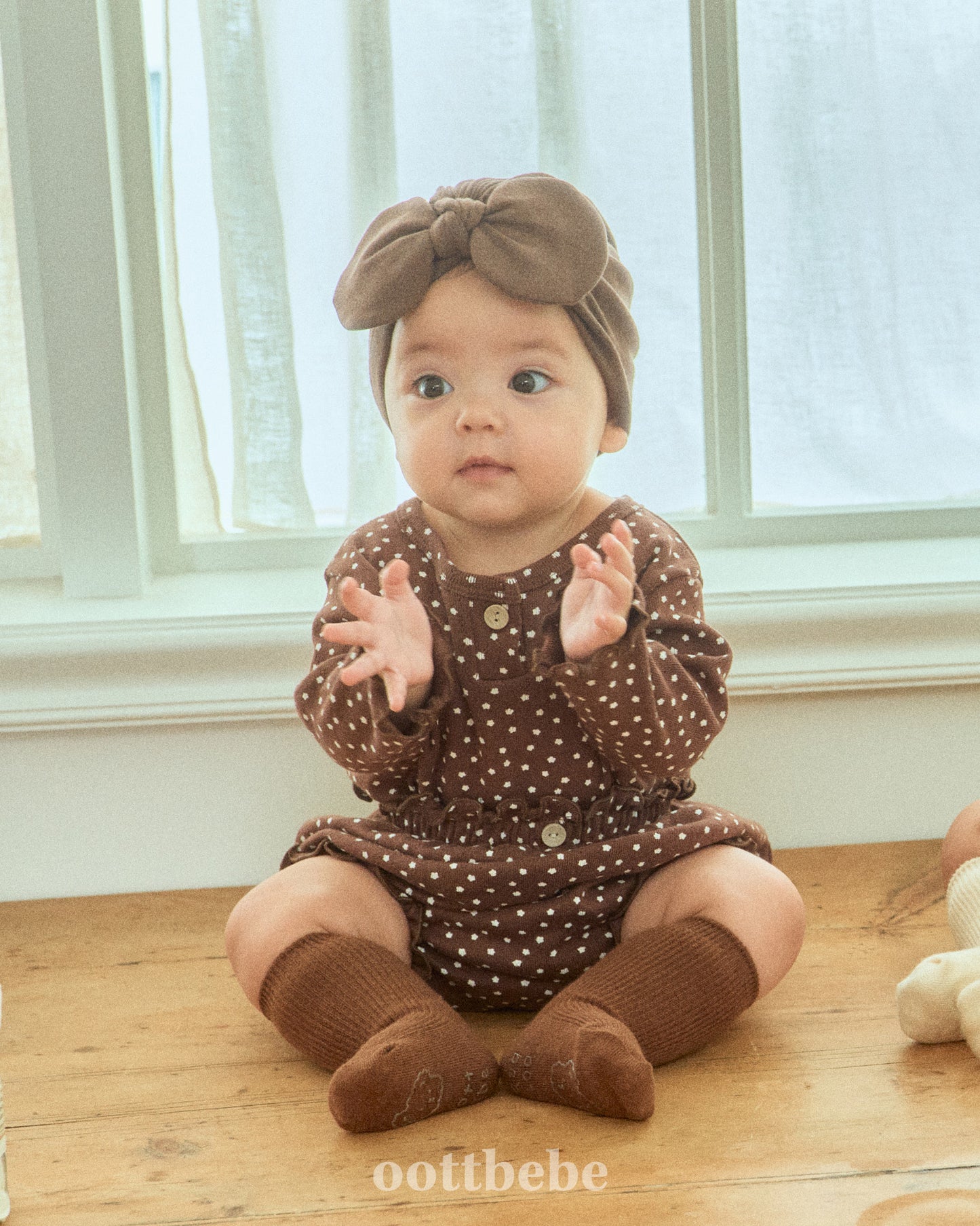 韓國童裝 | OT25354 Baby Top and Bottom Set