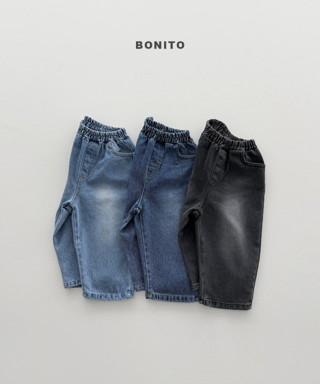 韓國童裝 26秋| BT05 Brush Denim Pants 牛仔褲 (80-140)