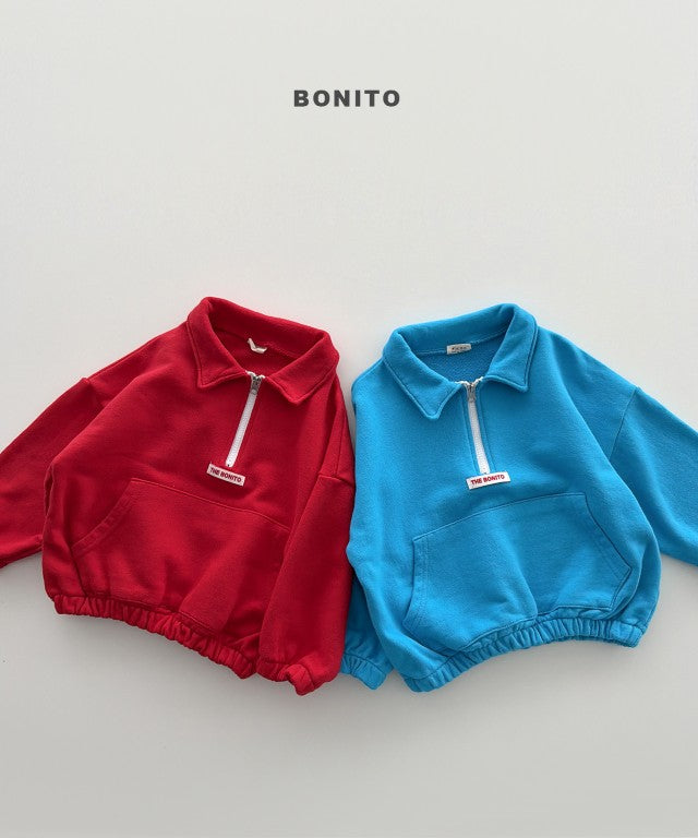 韓國童裝 26秋| BT43 Kirby Half Zip Knit 針織衫 (80-140)