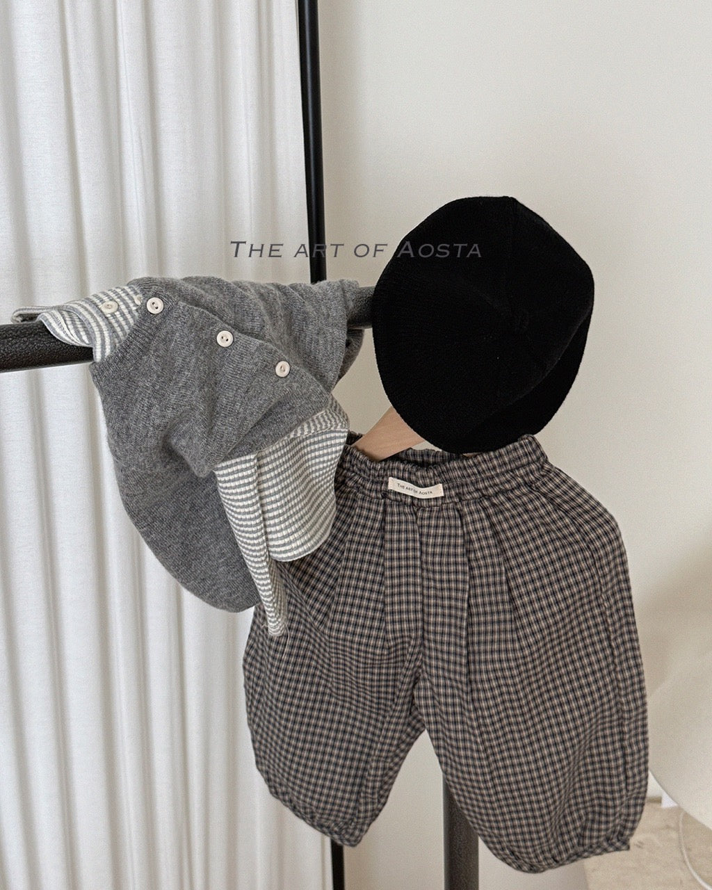 韓國童裝 26秋| AO29 Mocha Balloon Pants 褲子 (70-110)