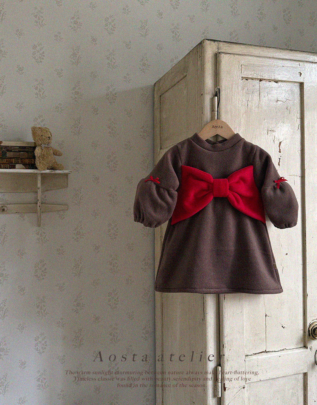 韓國童裝 25秋冬 | AO25449 Winter Dress