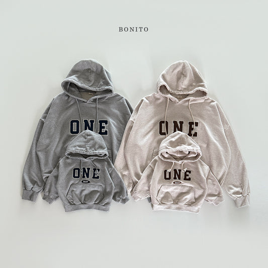 韓國童裝 25秋| BT25322 ONE HOODED MTM 親子裝 (70-140CM)