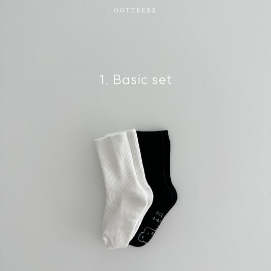 韓國童裝 | OT25108 Rainbow Socks Set