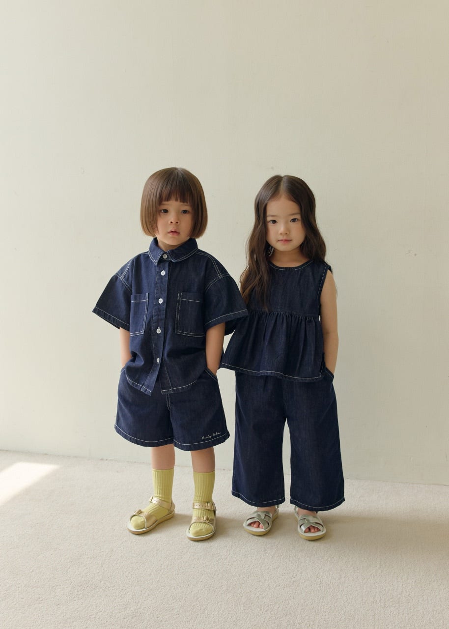 韓國童裝 26夏| DD35 Daily Denim Shorts (75-140cm)