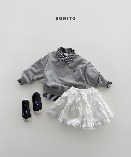 韓國童裝 26秋| BT46 V Neck Sweatshirt 衛衣 (80-140)