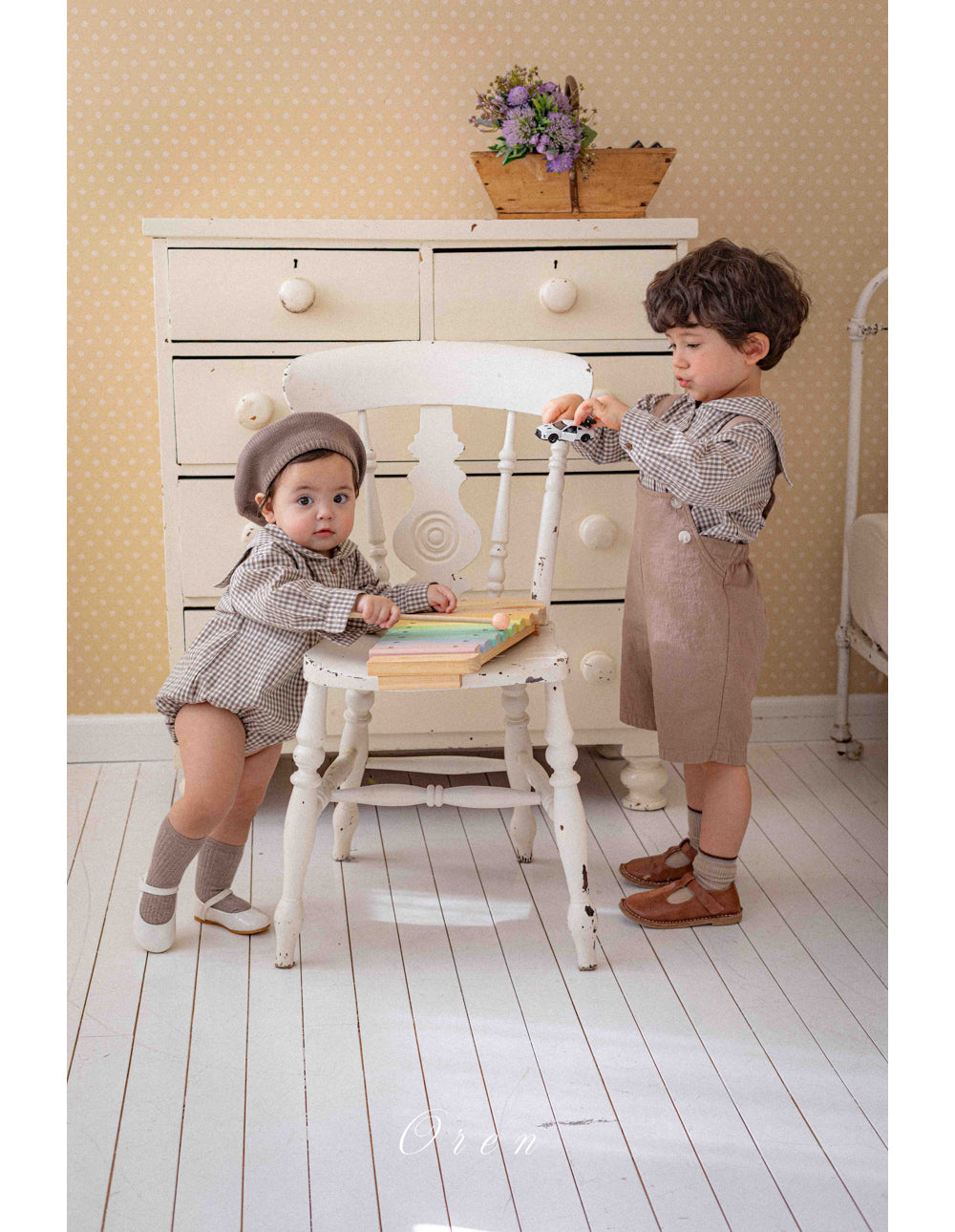 韓國童裝 26春 |  OR66 Jerry Sailor Suit  (75~90cm)