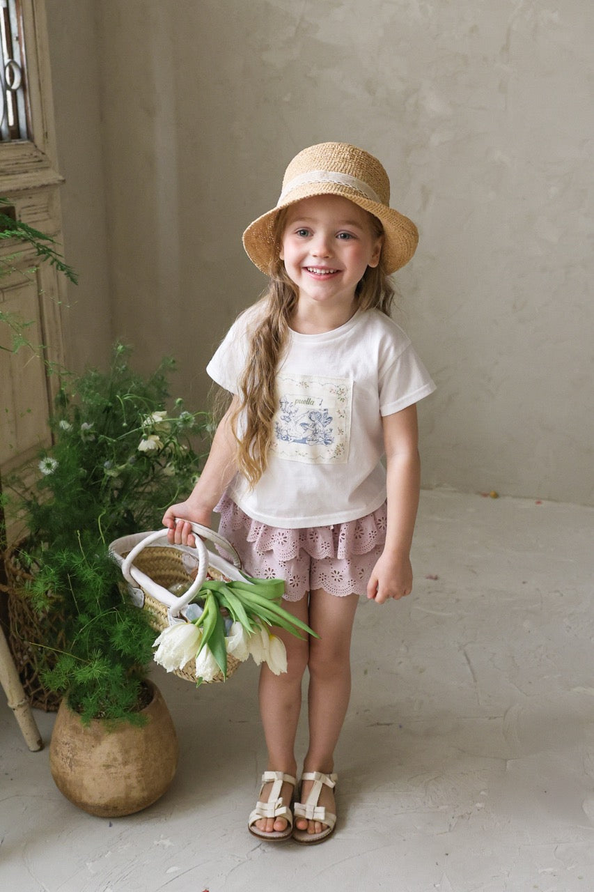 韓國童裝 26夏| FU15 Sienna T-shirt 席耶娜T恤 (90-140cm)