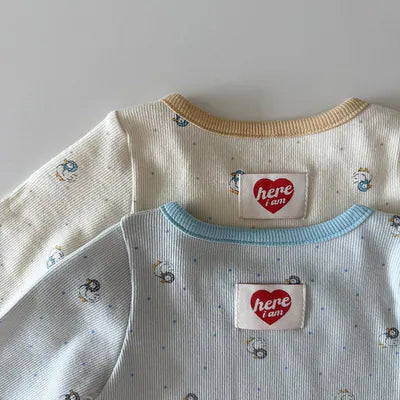 韓國童裝 26秋| HM07 Duck Loungewear Set 小鴨居家服 (12m-120)