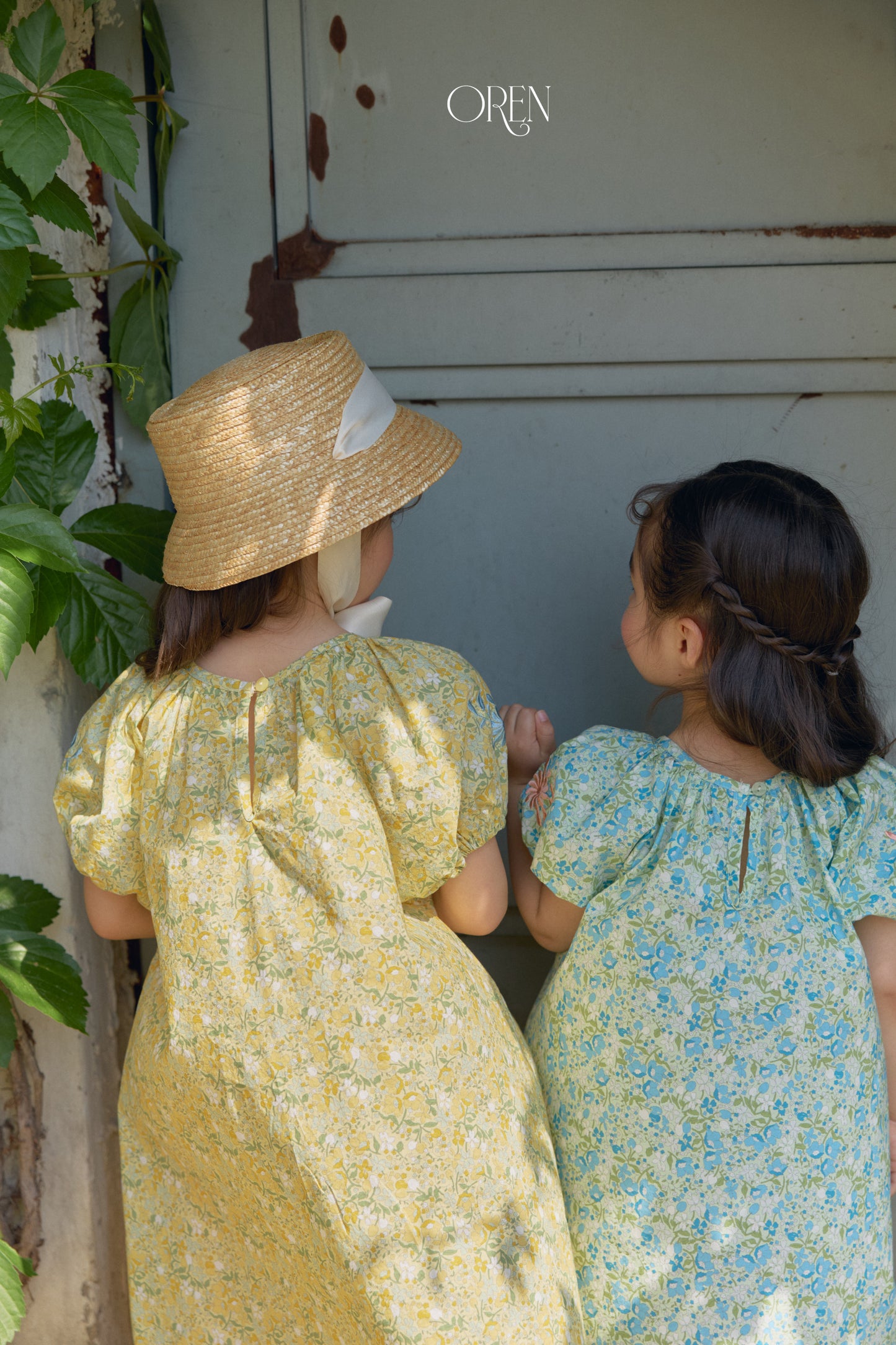 韓國童裝 26夏| OR72 Solara Smocking Dress 索拉拉抓皺洋裝 (90-120)