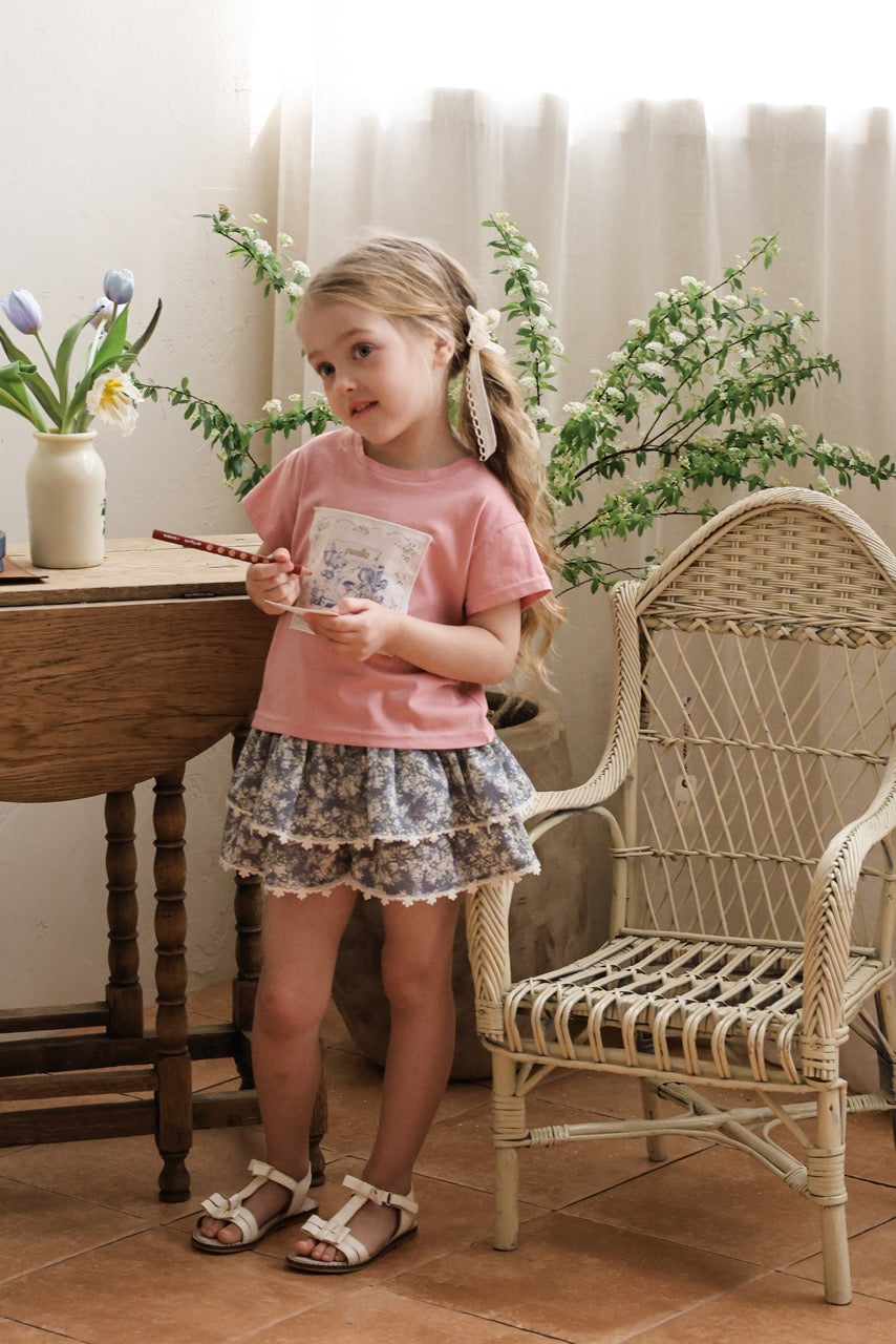 韓國童裝 26夏| FU15 Sienna T-shirt 席耶娜T恤 (90-140cm)