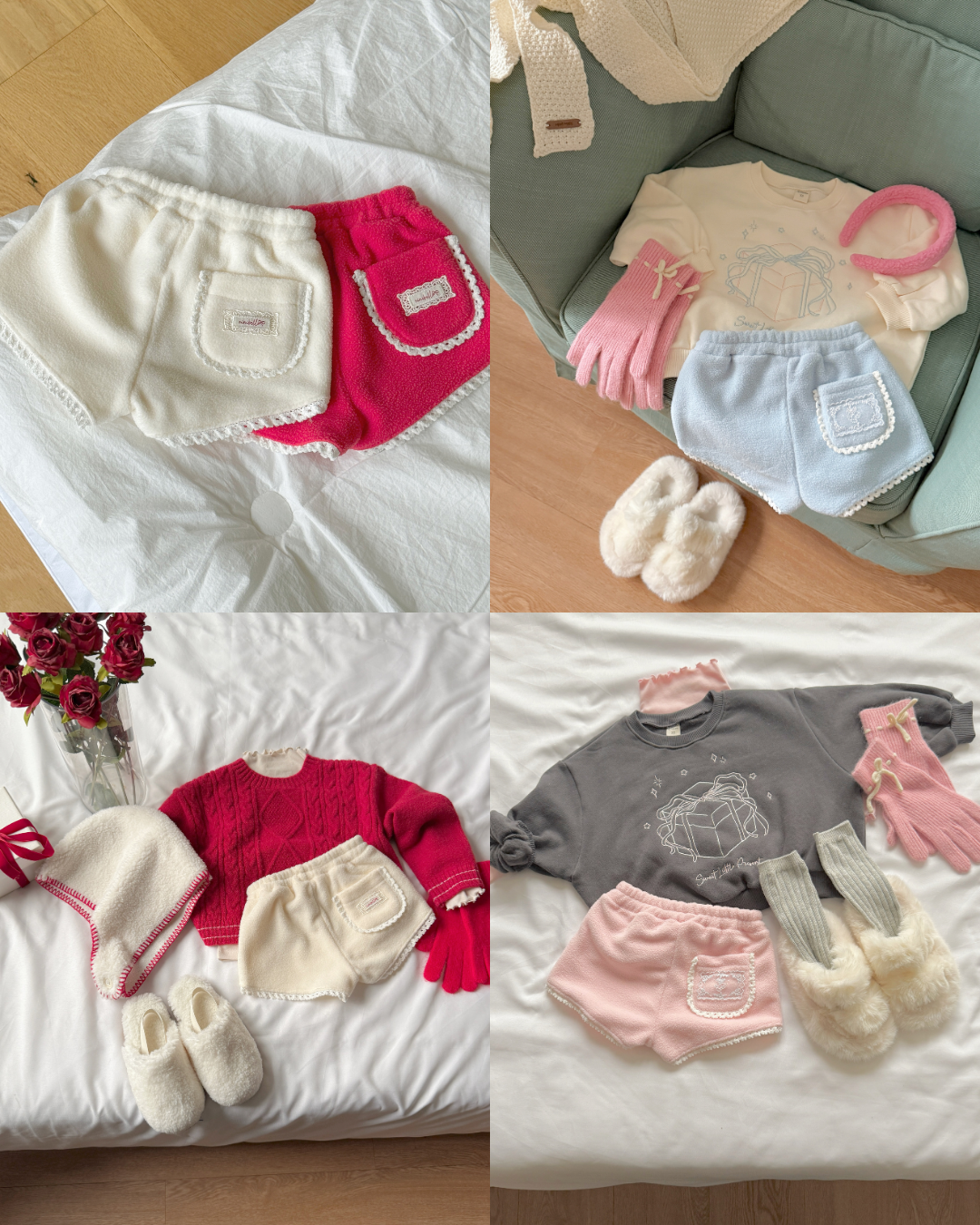 韓國童裝 25秋冬 | NB254017 Short Pants