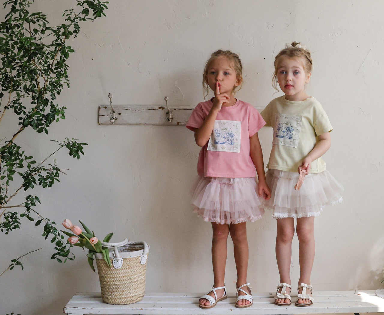 韓國童裝 26夏| FU15 Sienna T-shirt 席耶娜T恤 (90-140cm)