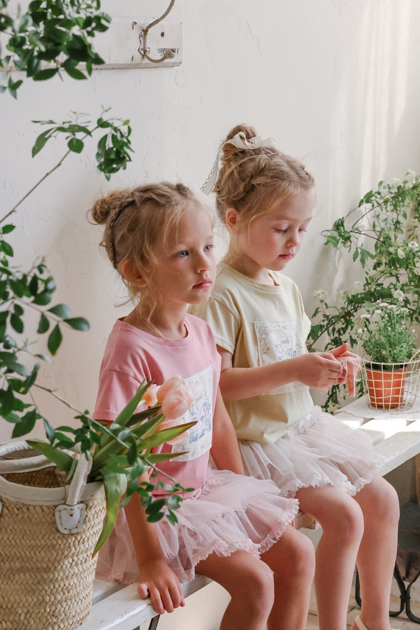 韓國童裝 26夏| FU15 Sienna T-shirt 席耶娜T恤 (90-140cm)