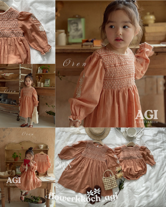 韓國童裝 26春 |  OR51 Marien Smoke Suit (75~90cm)