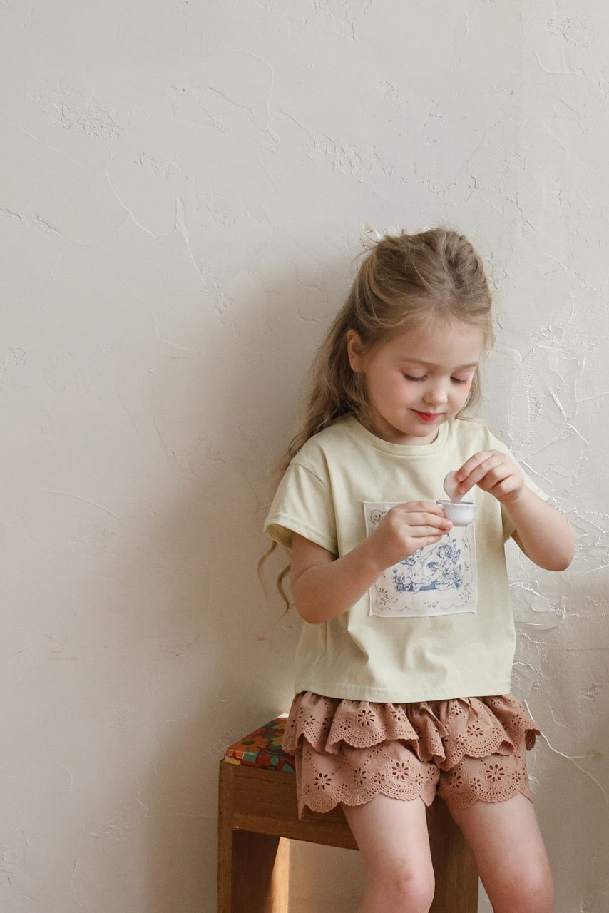 韓國童裝 26夏| FU15 Sienna T-shirt 席耶娜T恤 (90-140cm)