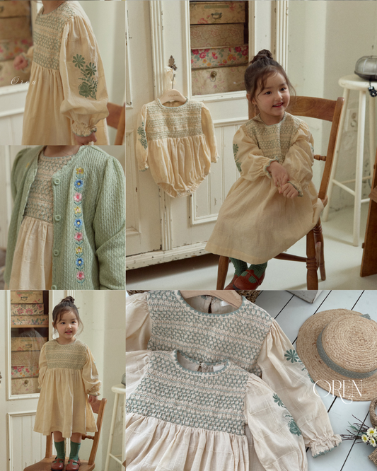 韓國童裝 26春 |  OR51 Marien Smoke Suit (75~90cm)