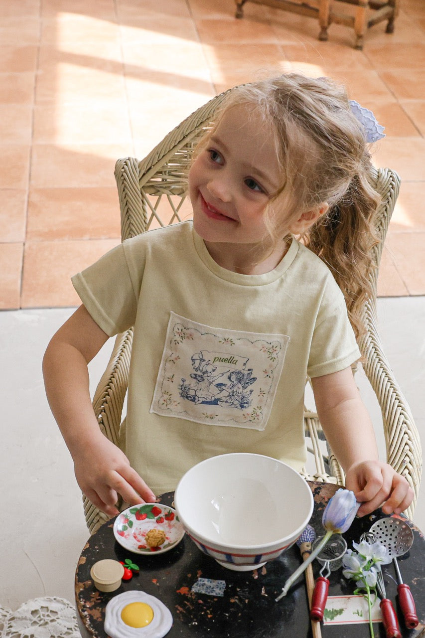 韓國童裝 26夏| FU15 Sienna T-shirt 席耶娜T恤 (90-140cm)