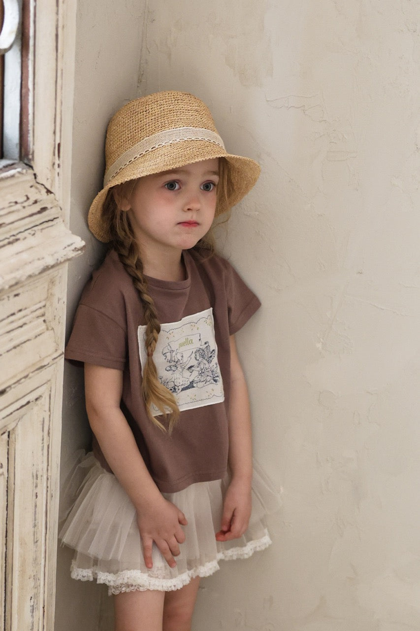 韓國童裝 26夏| FU15 Sienna T-shirt 席耶娜T恤 (90-140cm)