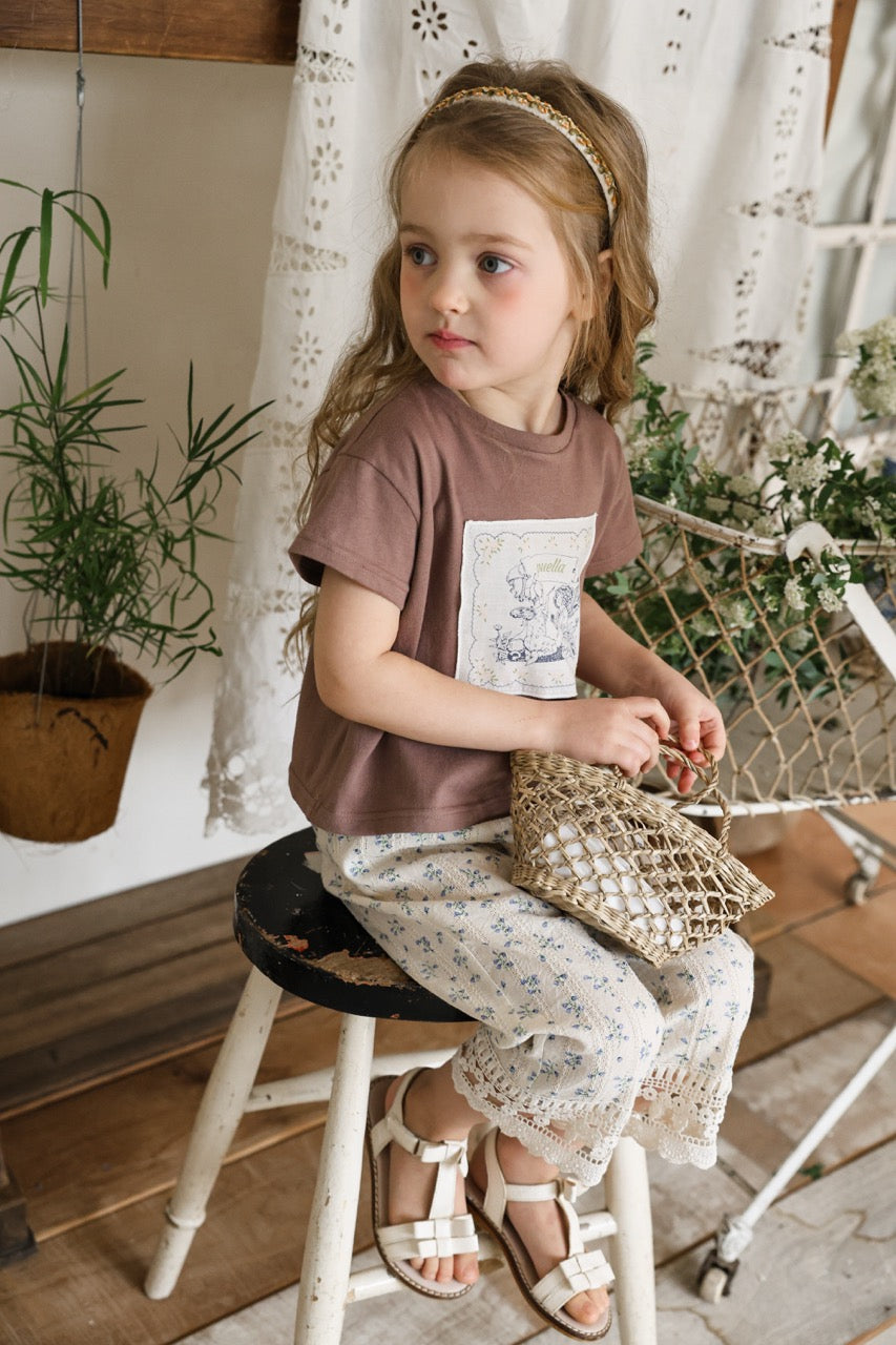 韓國童裝 26夏| FU15 Sienna T-shirt 席耶娜T恤 (90-140cm)