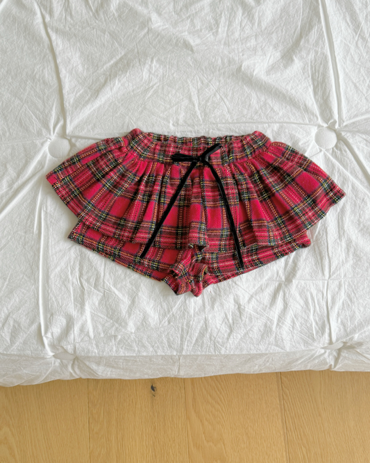 韓國童裝 25秋冬 | NB25420 Check Pants